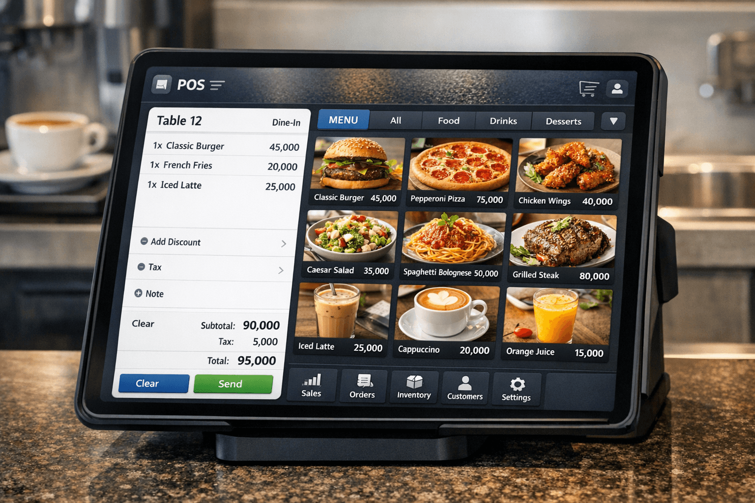 Point of Sale (POS) Interface